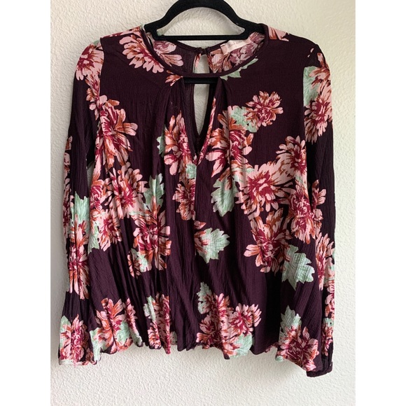 Altar’d State Floral Print Blouse - Picture 1 of 2